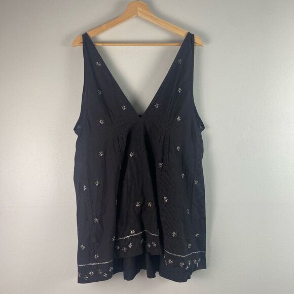 Free People Crushin On You Embellished Dress in Black XS - Picture 3 of 10